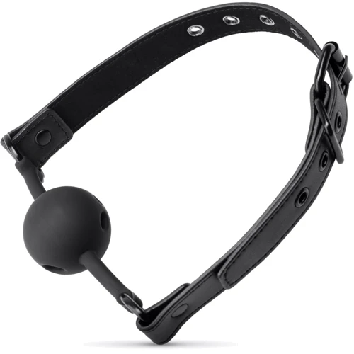 Кляп Bedroom Fantasies Ball Gag Breathable Silicone - Black: Для кого Для женщин