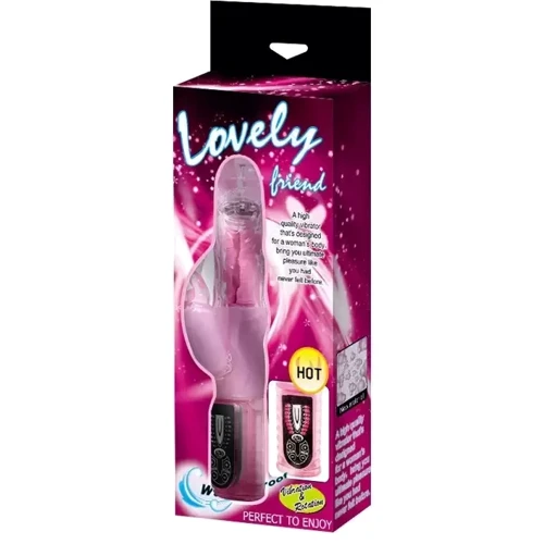 Вибратор с стимулятором клитора и функцией ротации BAILE - Lovely friend (BW-046435): Для кого Для женщин