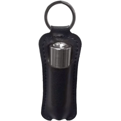 Вібропуля PowerBullet - First-Class Bullet 2.5" з Key Chain Pouch, Gun Metal: Тип управління кнопкове