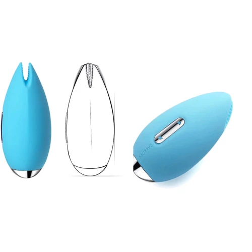 Svakom Candy Blue вибромассажер, 9.6х5.2 см: Для кого Для женщин