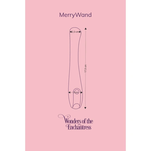 Вибратор FairyGasm MerryWand violet: Назначение Вагинальные