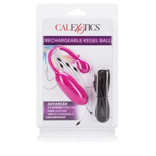 California Exotic Novelties Rechargeable Kegel Ball Advanced віброяйце 7.5x3.2 см: Довжина, см 7.5