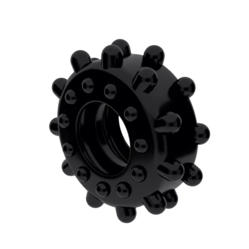 Эрекционное кольцо LoveToy POWER PLUS Cockring, Black фото 5