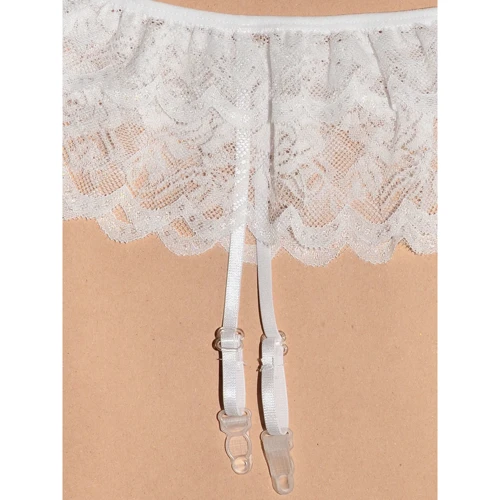 Пояс для чулок NDS 0071-1 White ХS/S (11943): Вид Пояса для чулок