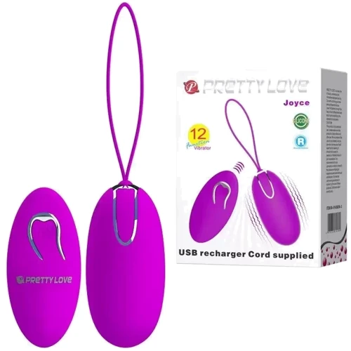 Перезаряжаемое виброяйцо с пультом ДУ Pretty Love - Joyce, BI-014362W-10: Для кого Для женщин