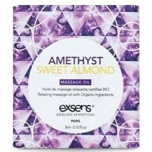 Пробник массажного масла EXSENS Amethyst Sweet Almond 3мл