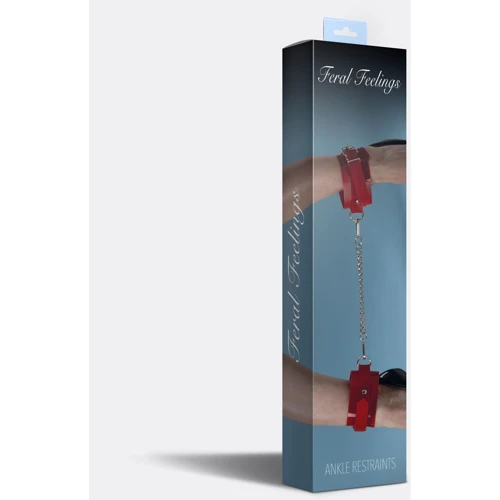 Поножі Feral Feelings - Ankle Restraints Red: Виробник Feral Feelings