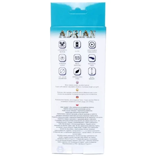 Страпон мужской с вибрацией BOSS - Adrian Hollow Strap-on vibrating 2.0, BS4600009-1: Тип крепления На ремешках