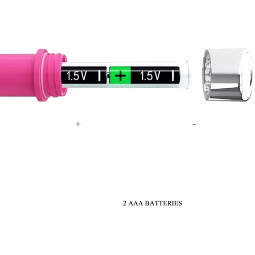Вибратор Pretty Love Randoplh Vibrator Pink: Длина, см 16.7