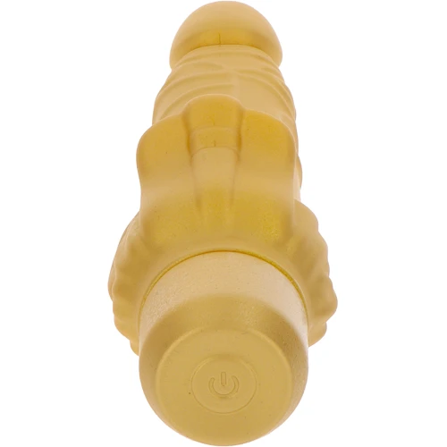 Вибратор Toy Joy - Gold Dicker Stim Vibrator: Назначение Вагинальные