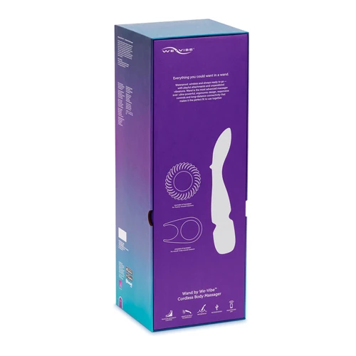 Потужний універсальний вибромассажер We-Vibe Wand, 30,9х5 см фото 8