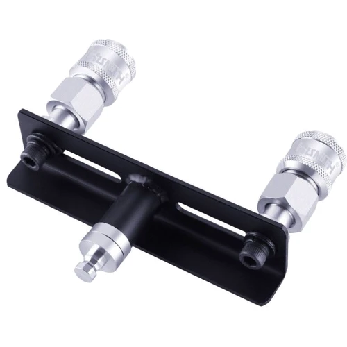 Подвійний конектор для секс-машин Hismith Quick Connector Adapter with Double Head, система KlicLok