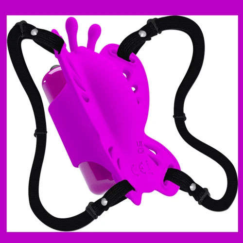 Вибратор-бабочка Pretty Love Clitoral Massager Sloane Purple: Тип и форма Бабочка