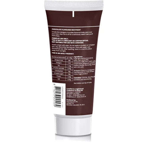 Краска для тела BOSS Bodypaint Chocolate, 100 г: Тип Краска для тела