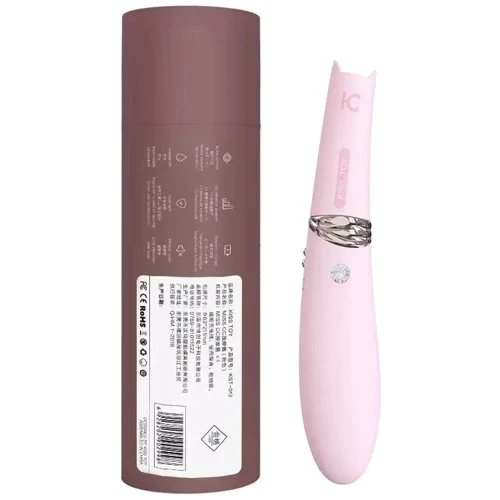Вакуумный стимулятор с вибрацией KisToy Miss CC Pink: Тип управления Кнопочное