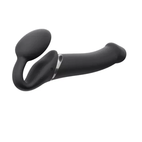 Безремневой страпон с вибрацией Strap-On-Me Vibrating Black L: Для кого Для пары