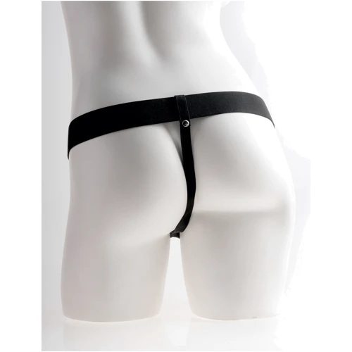 Порожній страпон Pipedream 6inch Hollow Recharge Strap On, 14х4,5 см: Наявність вібрації є