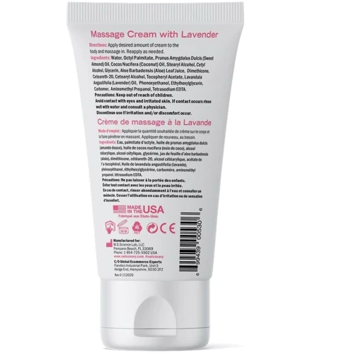 Массажный крем с лавандой Desire by Swiss Navy Massage Cream 150 мл: Тип Крем