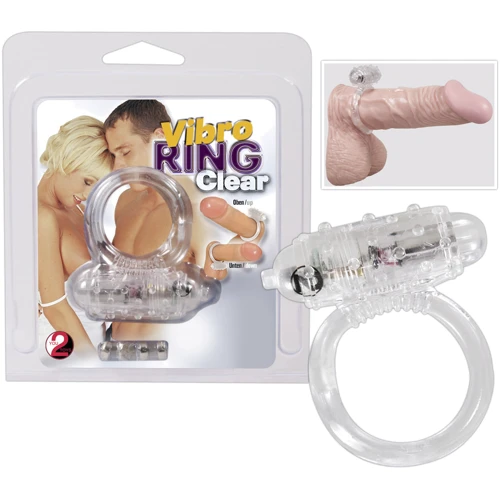 Эрекционное кольцо Orion - Vibro Ring Clear: Цвет прозрачный