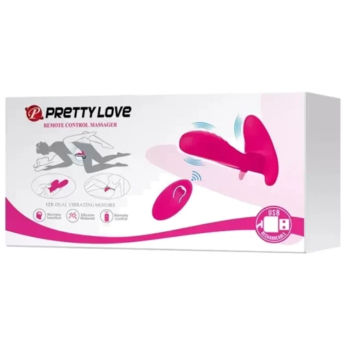 Стимулятор PRETTY LOVE - Remote Control Massager, BI-014850W-1: Діаметр, см 2.2