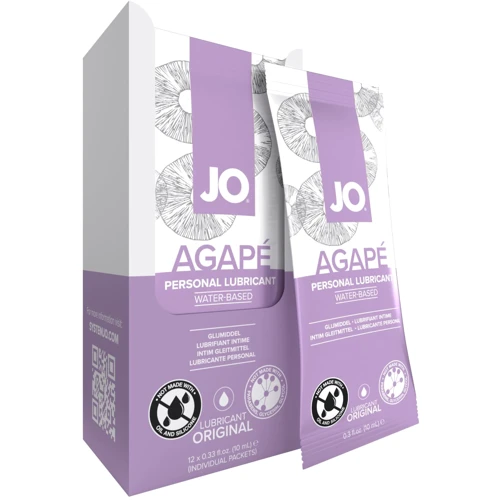 Набор лубрикантов Foil Display Box – System JO Agape Lubricant – 12 x 10ml