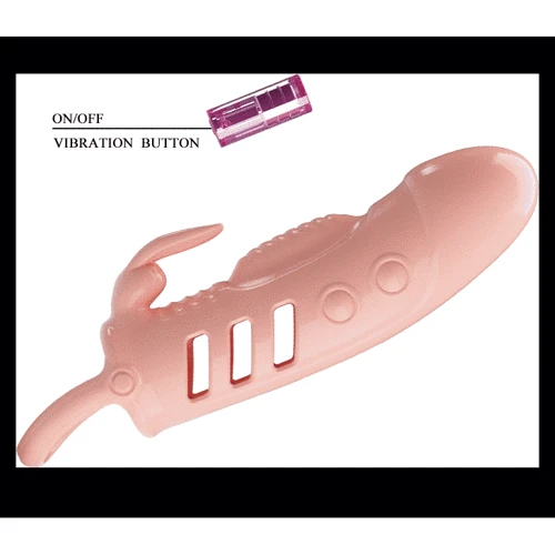 Удлиняющая насадка с вибростимуляцией PRETTY LOVE - PENIS SLEEVE Sloane, BI-026243: Наличие вибрации Есть