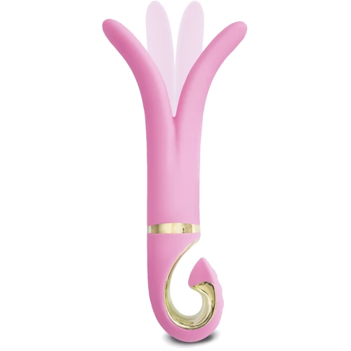 Gvibe 3 Candy Pink - анатомічний вибромассажер, 17х3.5 см: Довжина, см 17