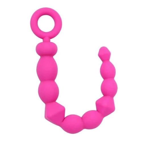 Анальная цепочка Chisa BENDY BEADS, Pink: Для кого Унисекс
