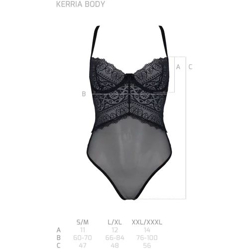 Боди ECO Passion KERRIA BODY black L/XL: Для кого Для женщин