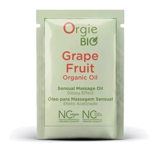 Масажна олія Orgie - Grape Fruit organic oil, 2 мл: Тип Масло