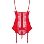 Комплект Obsessive Heartina corset, L/XL фото 4