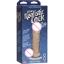 Фаллоимитатор Doc Johnson The Realistic Cock 8 inch White - PVC фото 1