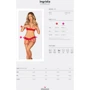 Комплект Obsessive Ingridia 2-pcs crotchless set XL/2XL: Для кого Для женщин