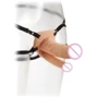 Страпон для двойного проникновения Kinx The Extender Duet Hollow Strap-On Flesh, 15x3.8 см: Для кого Унисекс
