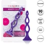 Тройная полая анальная пробка CalExotic Booty Call Silicone Triple Probe, пурпурный: Наличие вибрации Нет
