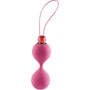 Вагинальные шарики со смещенным центром тяжести Mae B Elegant Soft Touch Love Balls, 10х3,5 см, розовый