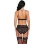 Эротический комплект NDS 1140-1 Black M/L (23612): Материал Полиамид