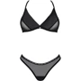 Комплект Obsessive Latinesa 2-pcs set Black, XS/S: Декор Кружево