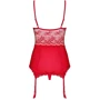Корсет з підтяжками для панчіх Obsessive Lovica corset, L / XL (UA67526) фото 6