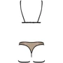 Эротический комплект нижнего белья Passion GABI SET L/XL beige: Применение На тело