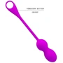 Вагинальные шарики с вибрацией и управлением с смартфона LYBAILE Pretty Love Elvira, BI-210212HP: Материал Силикон