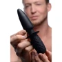 Анальный вибратор с рукояткой The Plug 10x Silicone Vibrating Thruster