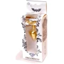 Анальная пробка с кристаллом BOSS of TOYS Boss Series - Jewellery Gold Heart PLUG Clear S, BS6400039: Особенности С кристаллами