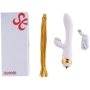 Вибратор-кролик с флоггером LOCKINK Sevanda Whip Vibrating Massage Wand - White & Golden: Для кого Для женщин