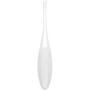 Смарт-вібратор для клітора Satisfyer Twirling Joy White: Тип і форма Вібромасажер, Двосторонні
