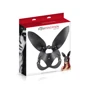 Маска зайчика Fetish Tentation Adjustable Bunny Mask: Колір чорний