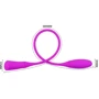 Гибкий двусторонний вибратор Pretty Love - Snaky Vibe (BI-014327-2): Назначение Тройные