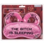 Плюшеві наручники та маска на очі OOTB Wild Bitch Pink