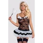 Костюм горничной Obsessive Housemaid L/XL: Вид Костюмы