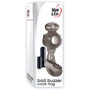 Кольцо с вибропулями Ball Buzzer Cock Ring Smoke: Цвет черный